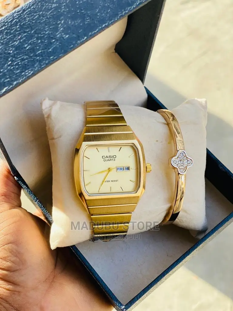 A Set of Watch + Bracelet