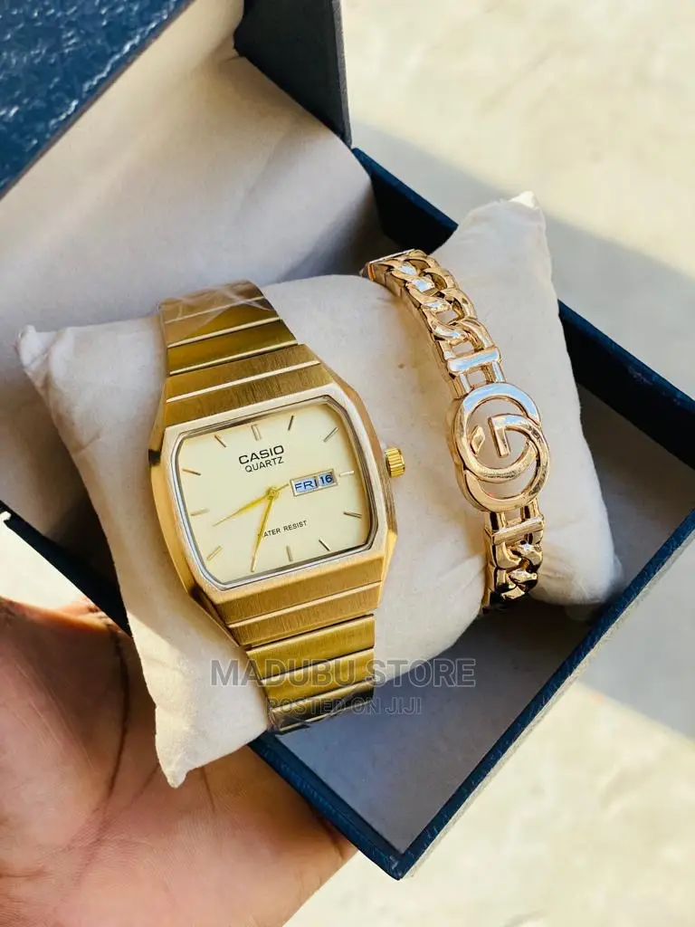 A Set of Watch + Bracelet