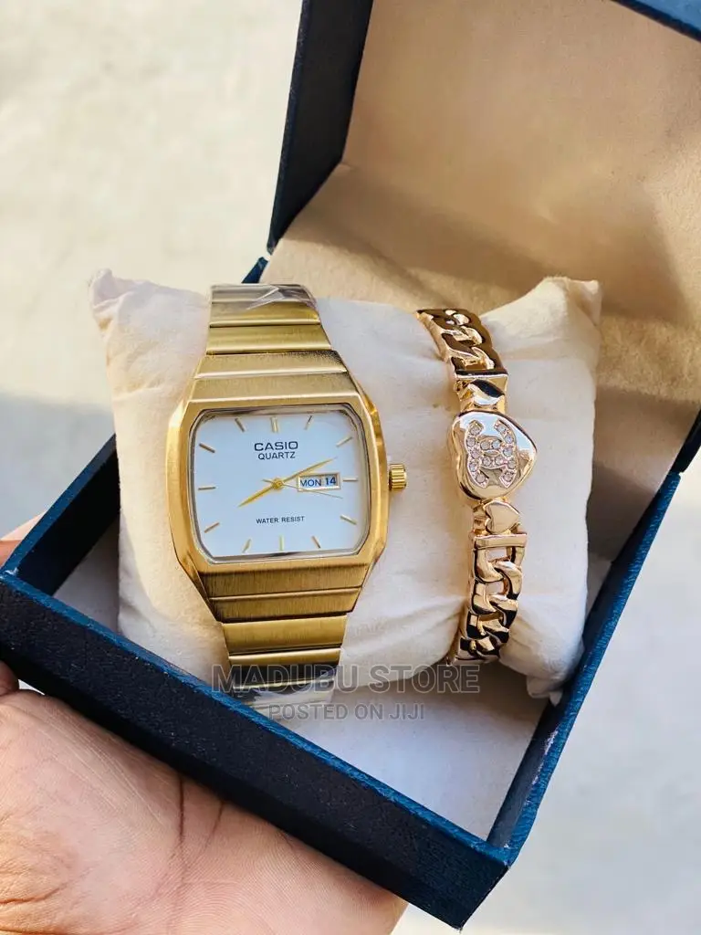 A Set of Watch + Bracelet