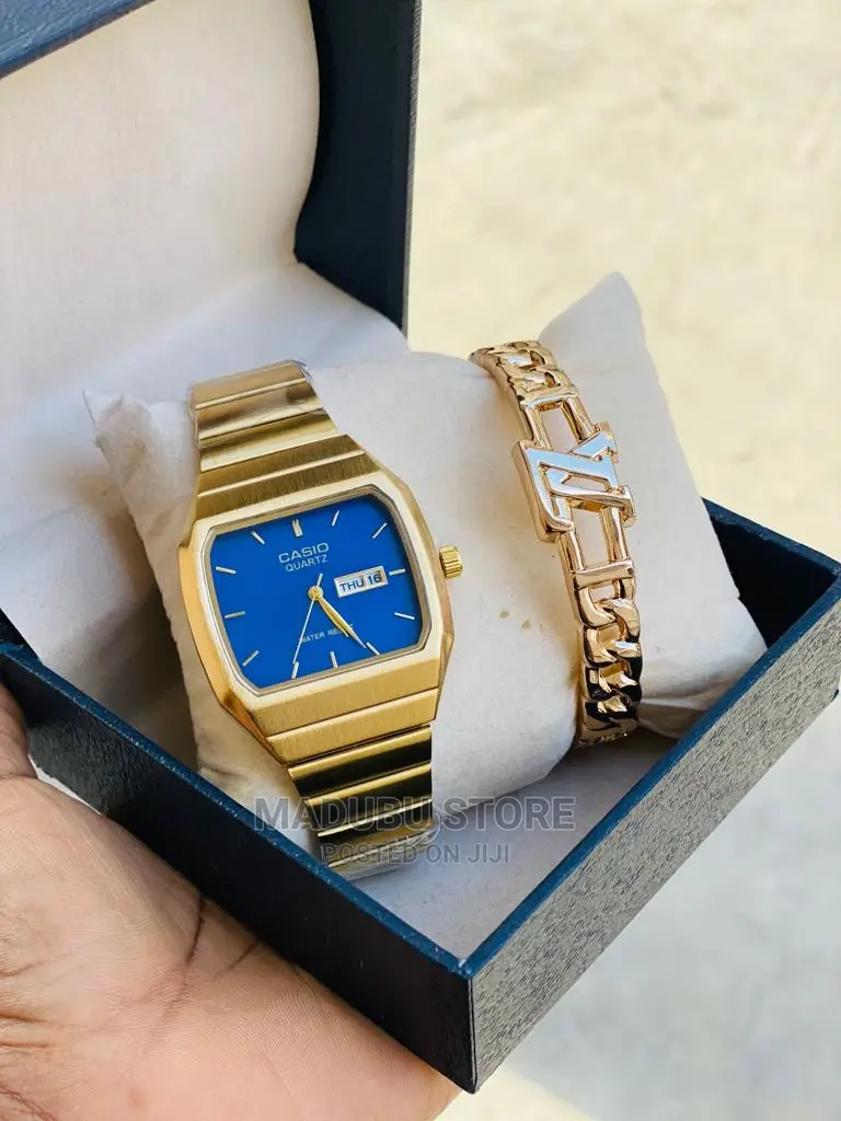 A Set of Watch + Bracelet
