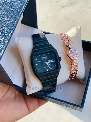 A Set of Watch + Bracelet
