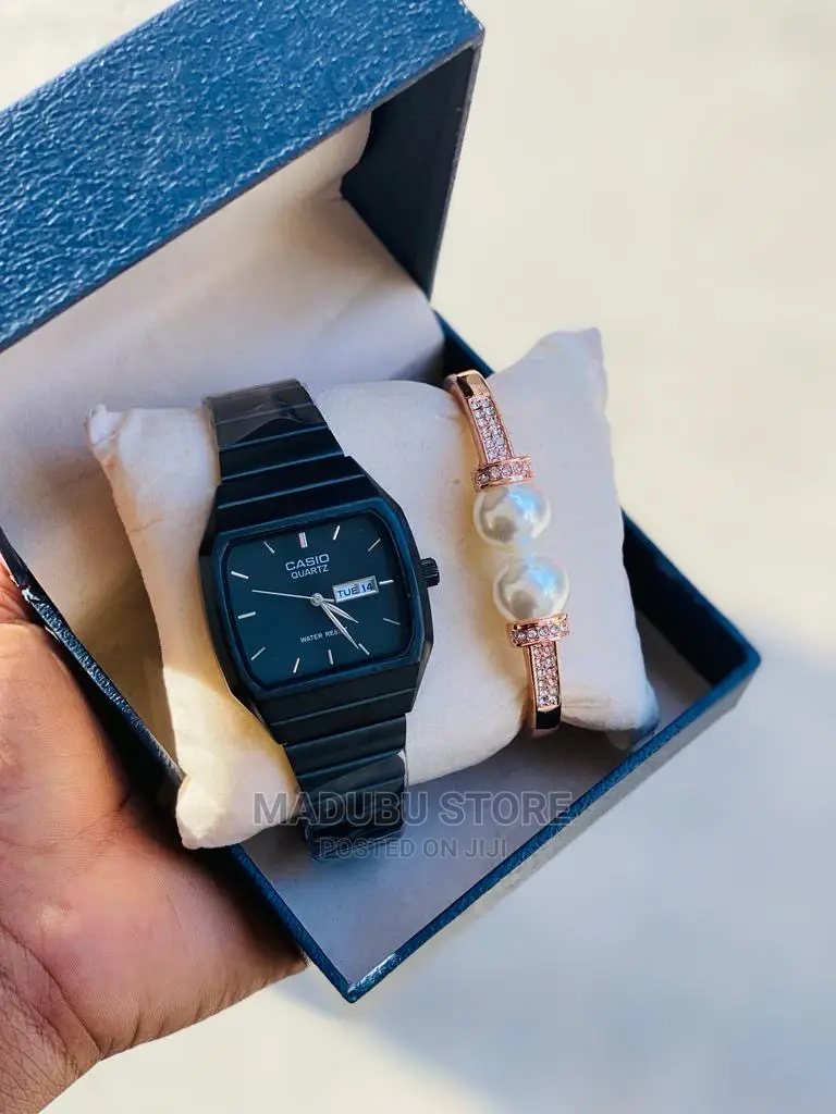 A Set of Watch + Bracelet