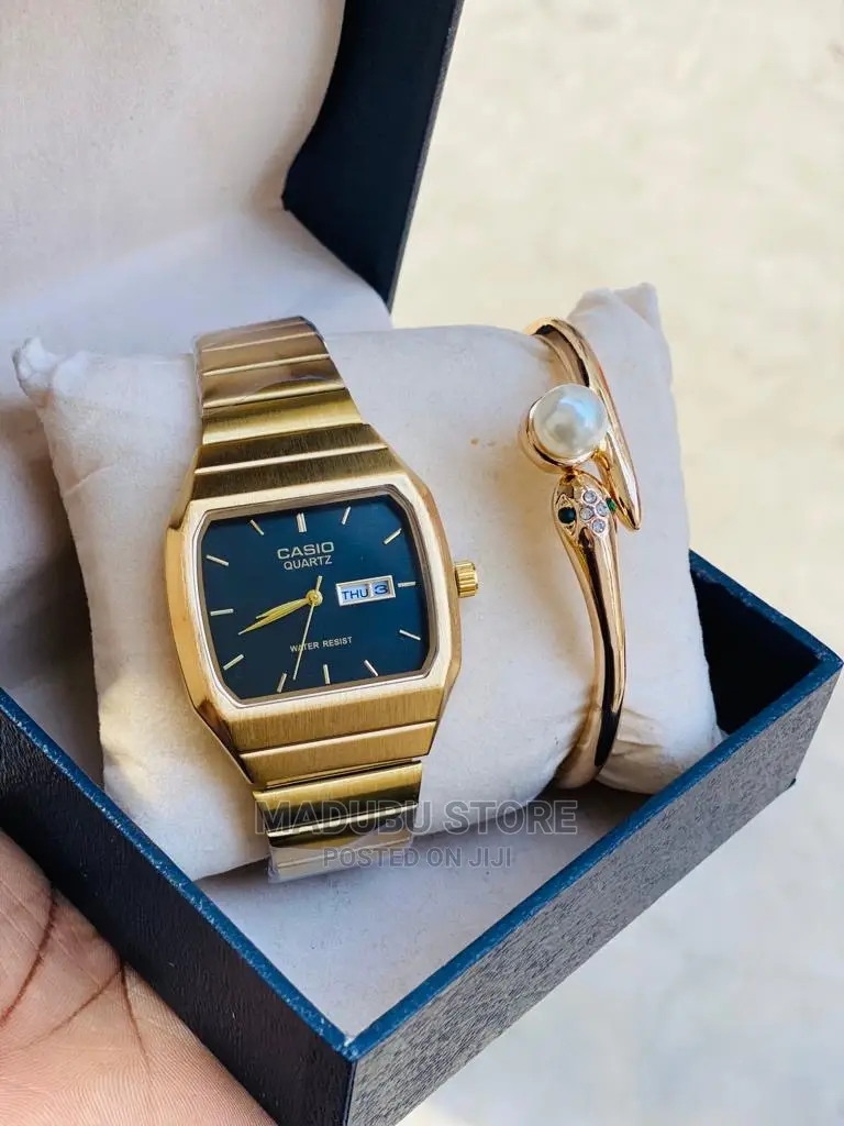 A Set of Watch + Bracelet