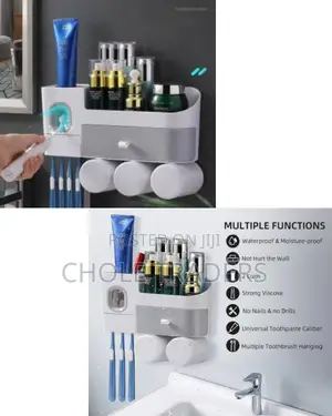 Toothpaste /Toothbrush Dispenser