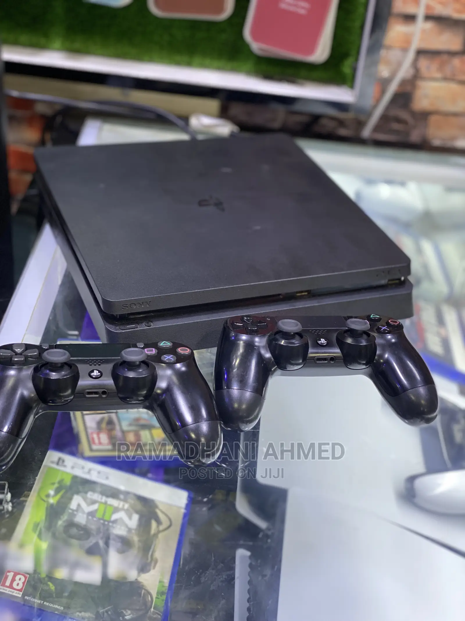Game Ps4 Slim 1TB With 14GAMES
