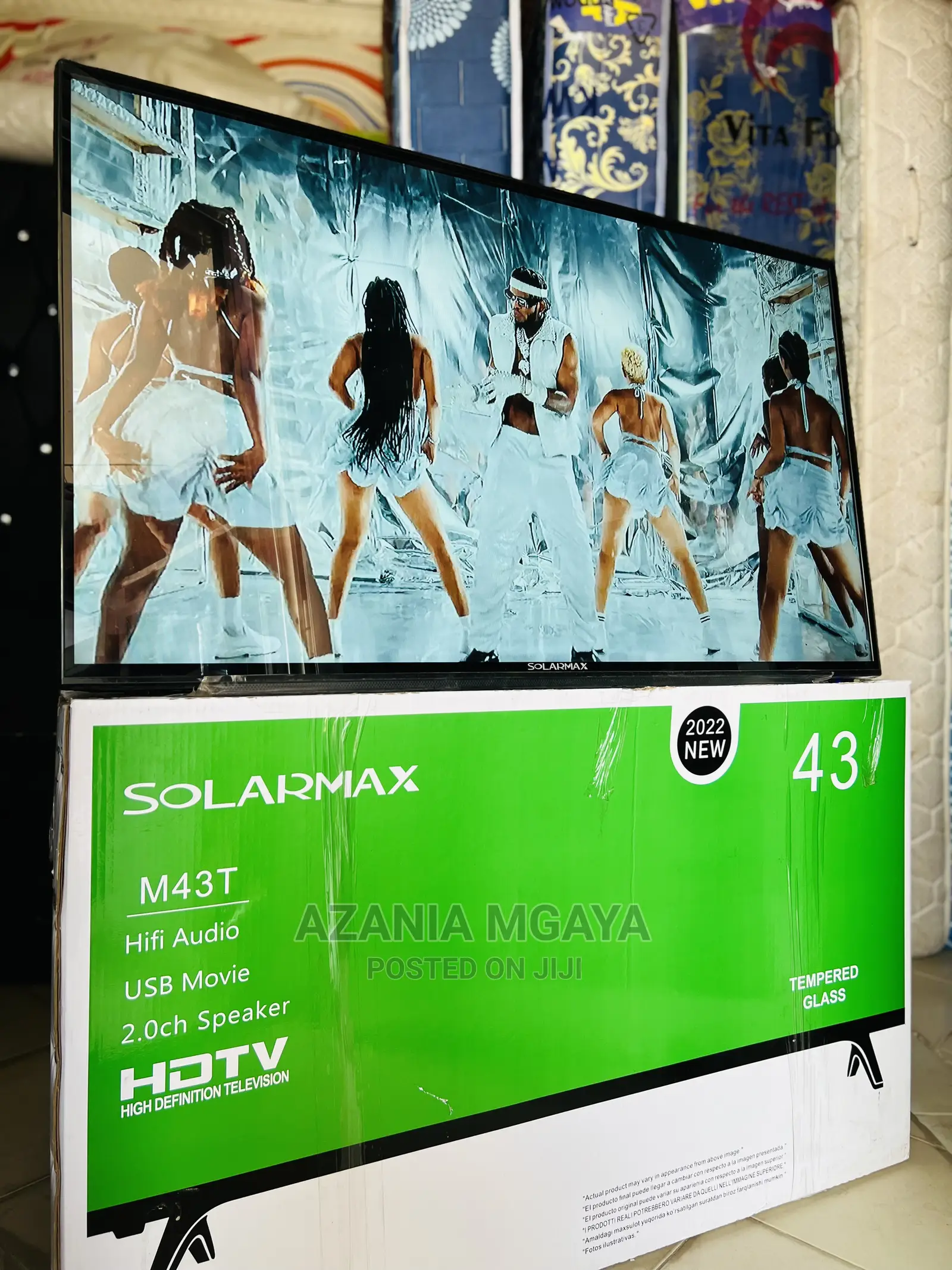 Solar Max Inch 43 Led Tv