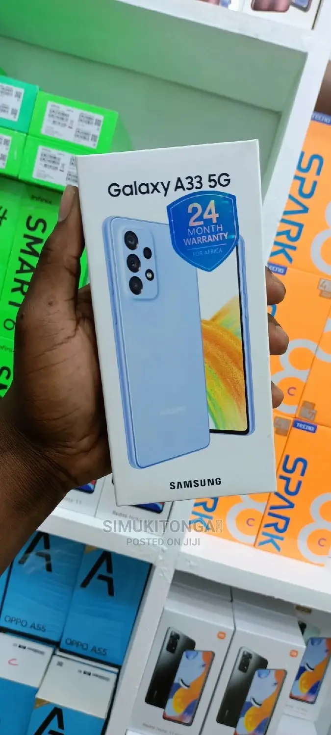 New Samsung Galaxy A33 5G 128 GB Blue
