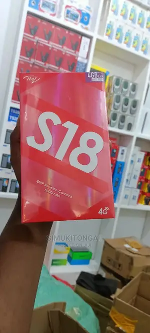 New Itel S18 64 GB Black