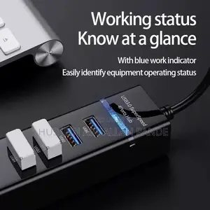 Usb 3.0 Hub 4-Port High-Speed USB Splitter