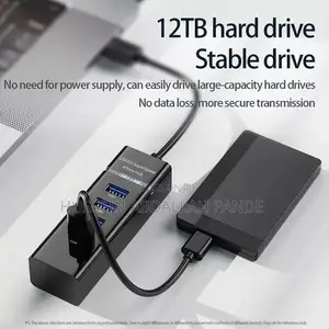 Usb 3.0 Hub 4-Port High-Speed USB Splitter