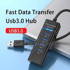 Usb 3.0 Hub 4-Port High-Speed USB Splitter