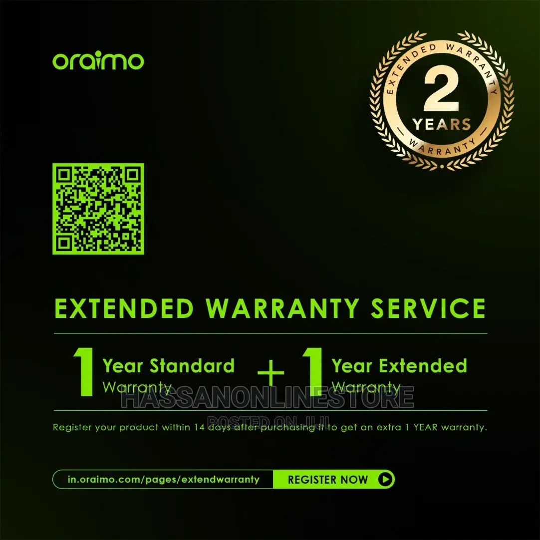 Oraimo Necklace 4 Dual EQ Multiple Connection 50-Hr Playtime