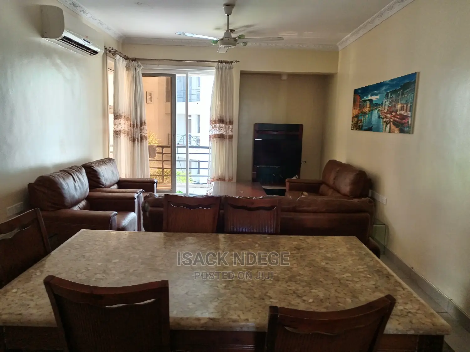 Furnished 3bdrm Apartment in Mbei Beach, Kinondoni for Rent