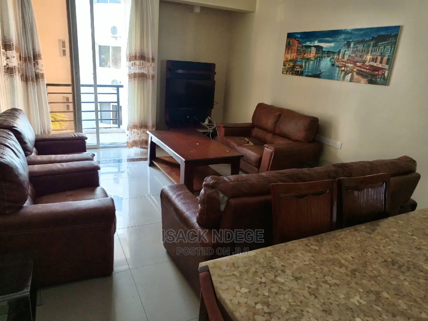 Furnished 3bdrm Apartment in Mbei Beach, Kinondoni for Rent
