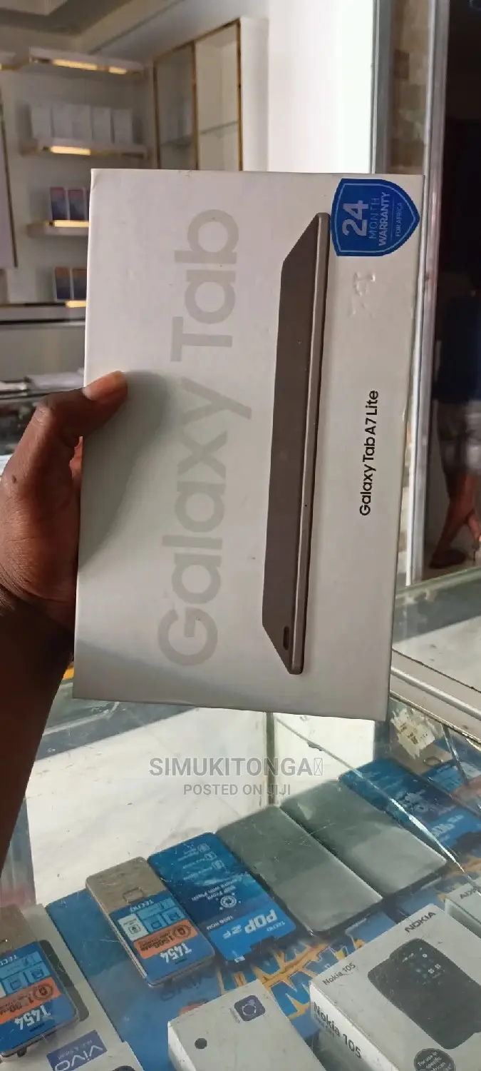 New Samsung Galaxy Tab A7 Lite 32 GB Black