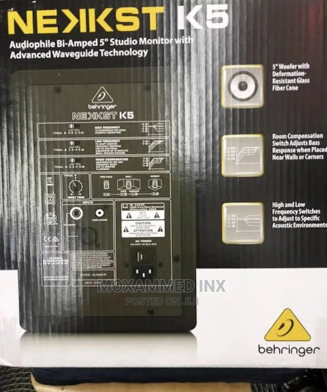 Behringer Nekkst Studio Monitor Pair