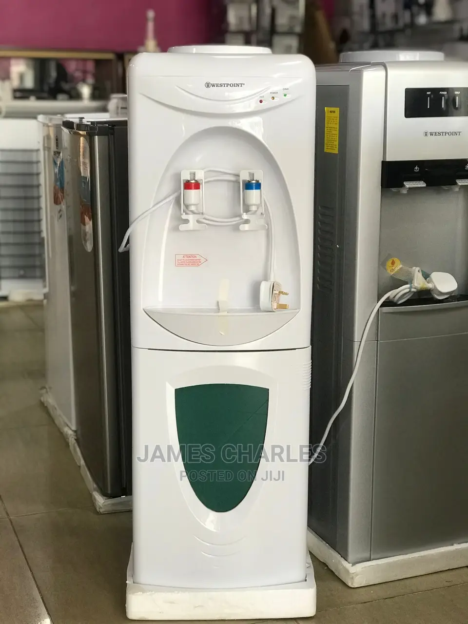 1 West Point Dispenser With Refrigerator