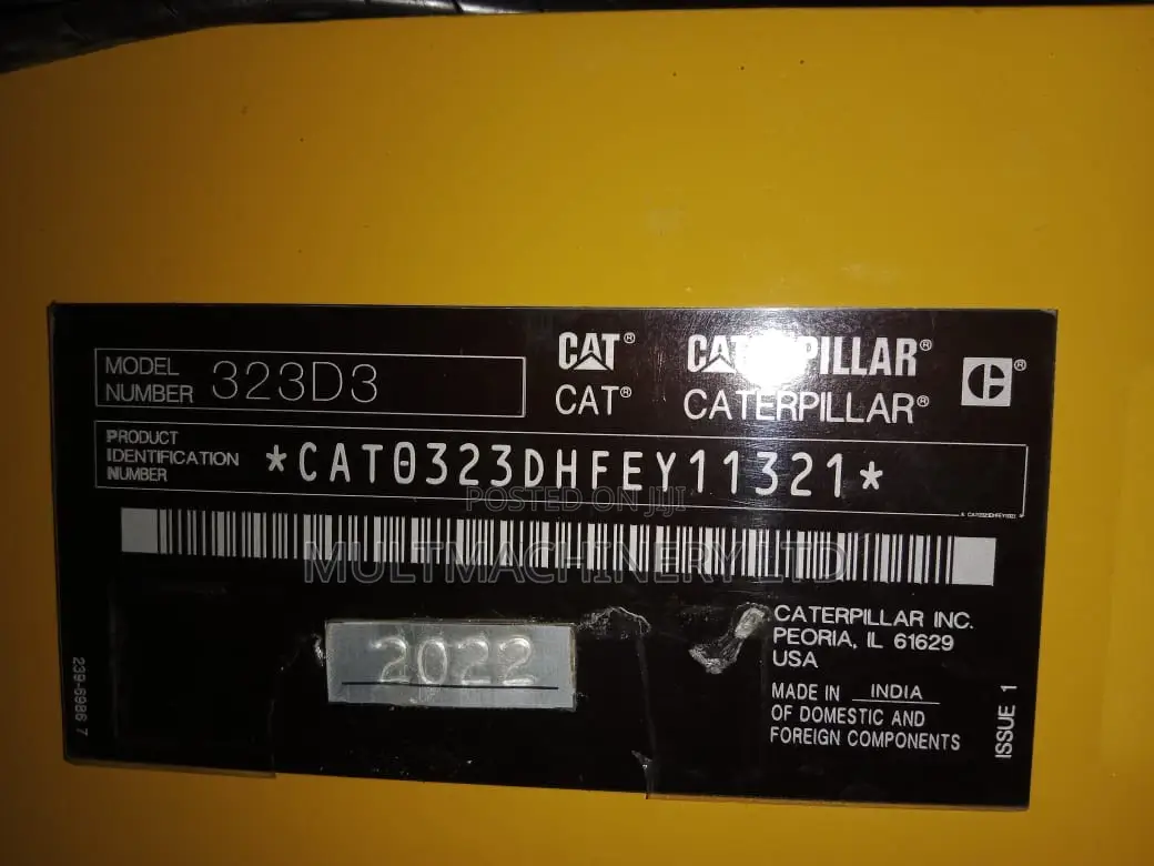 Bland New Caterpillar 323D3
