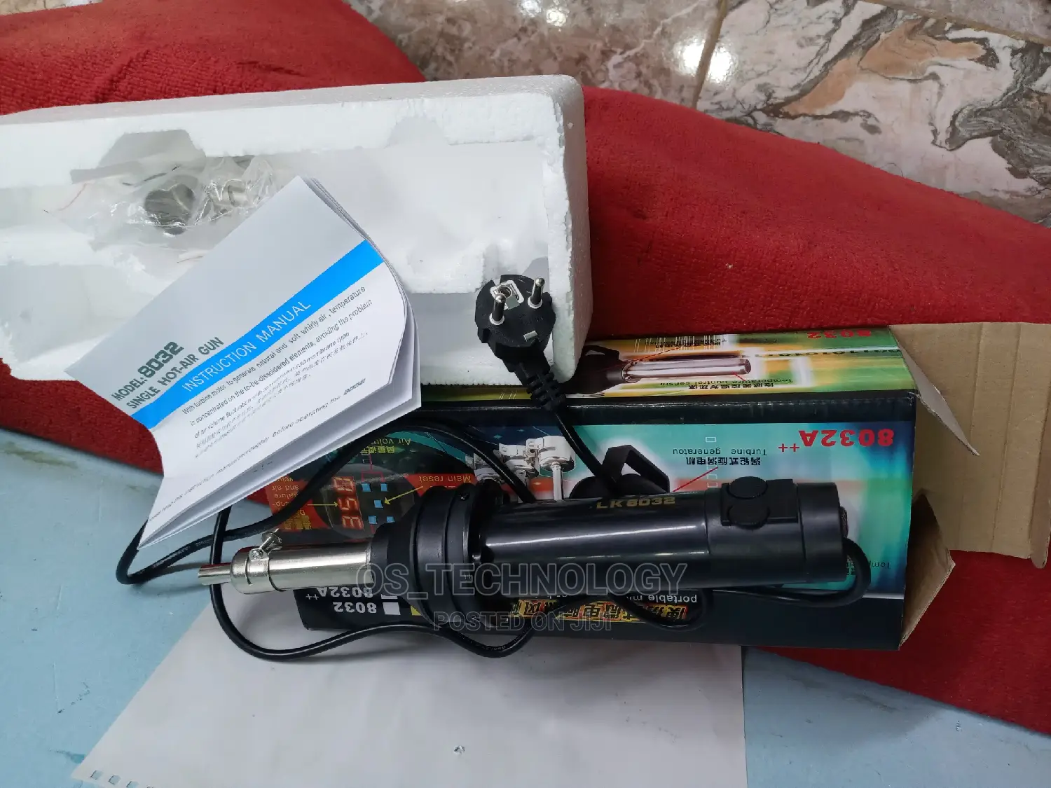New Hot Air Gun 220V 420W 100-480c 1200rpm
