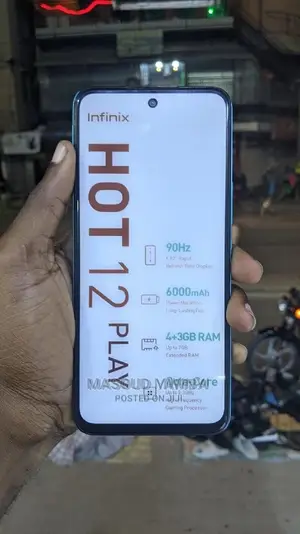New Infinix Hot 12 play 128 GB Blue
