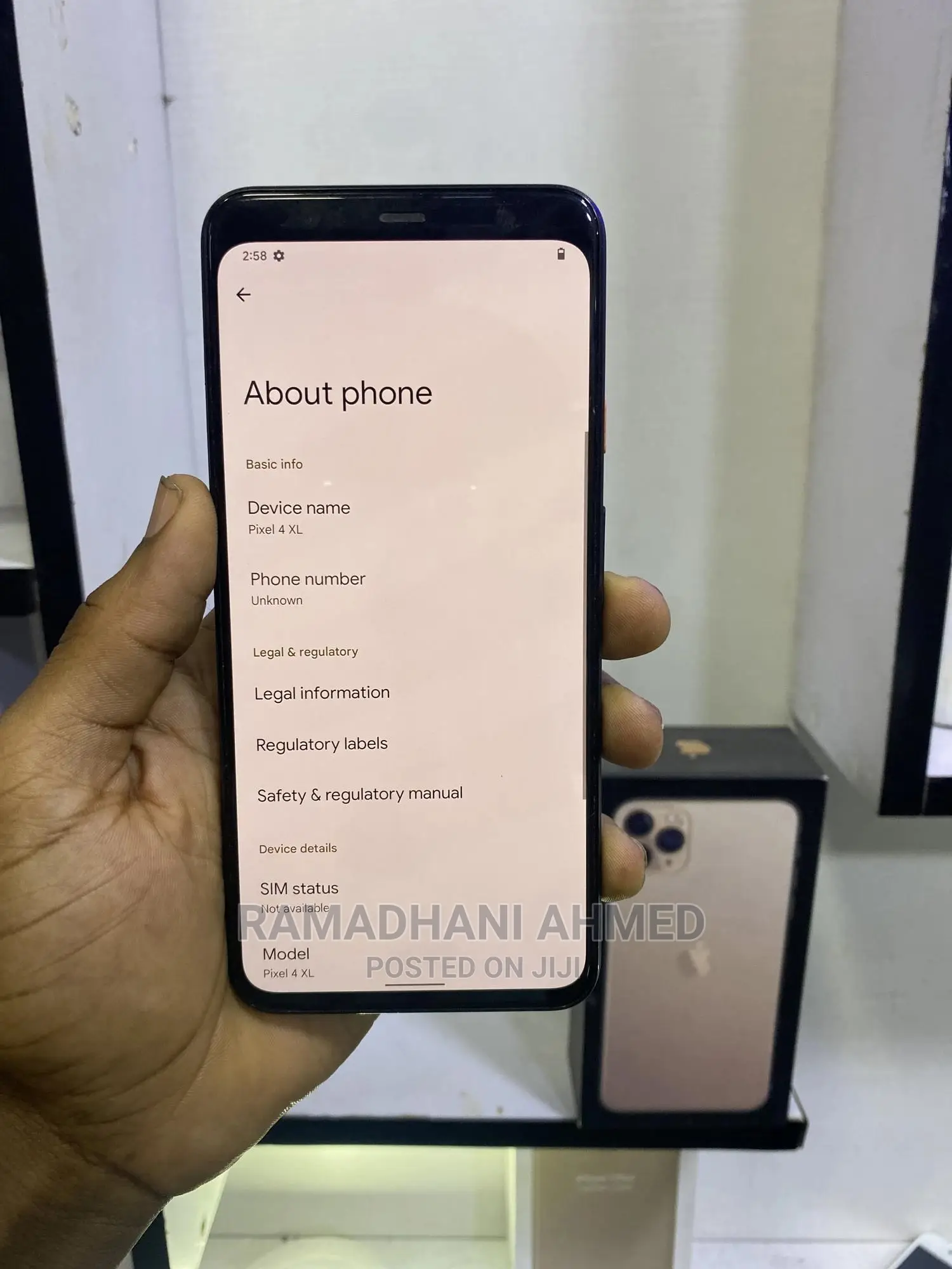 Google Pixel 4 XL 128 GB White