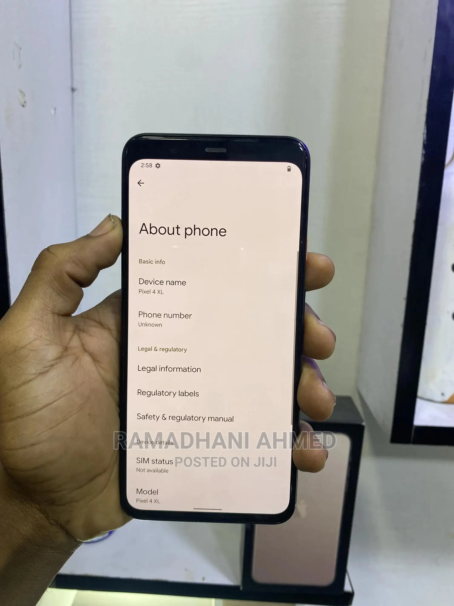 Google Pixel 4 XL 128 GB White