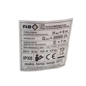 Flo Sewage Pump