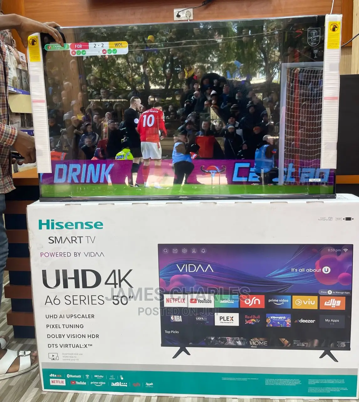 A' Uhd Smart TV 55