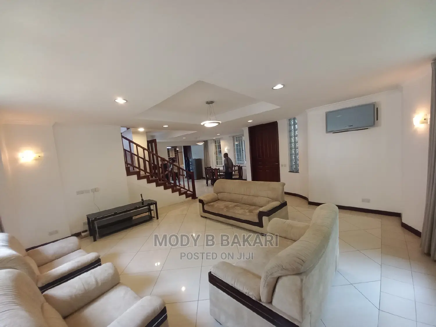 Furnished 4bdrm Villa in Kinondoni for Rent