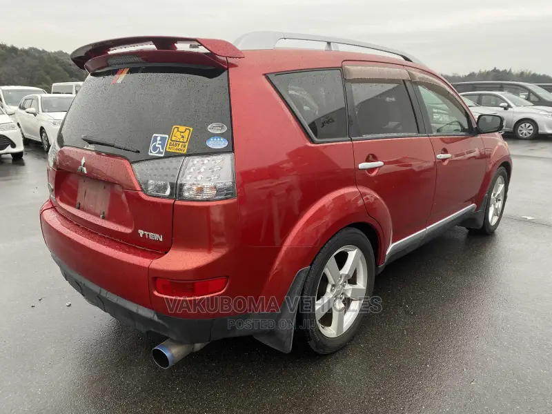 Mitsubishi Outlander 2007 Red