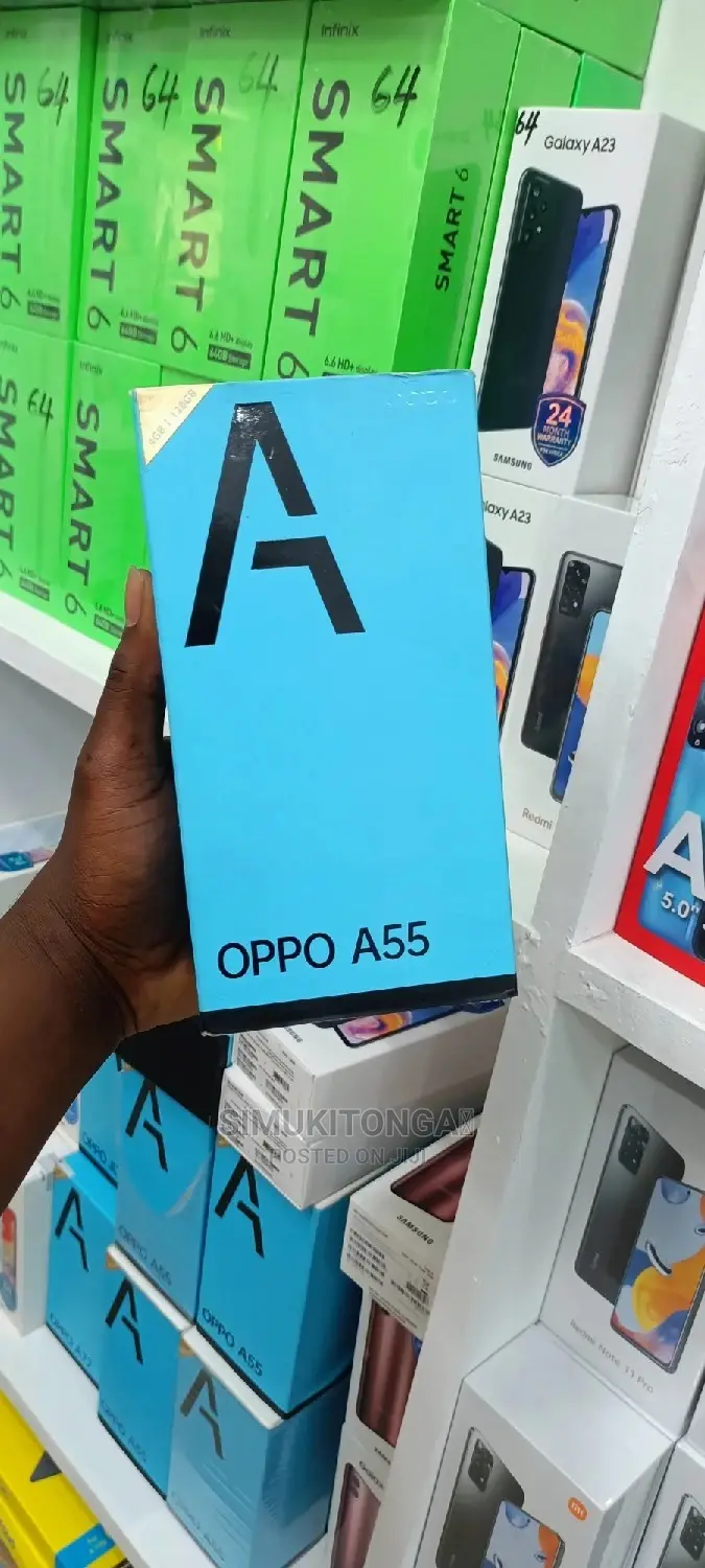 New Oppo A55 128 GB Blue