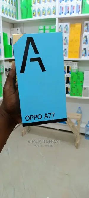 New Oppo A77 128 GB Black