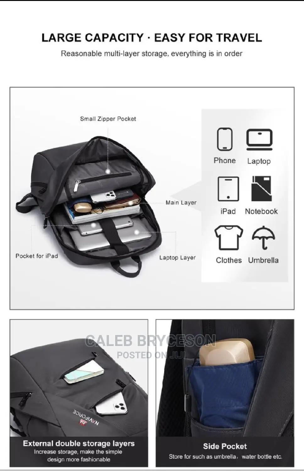 Naviforce Bags