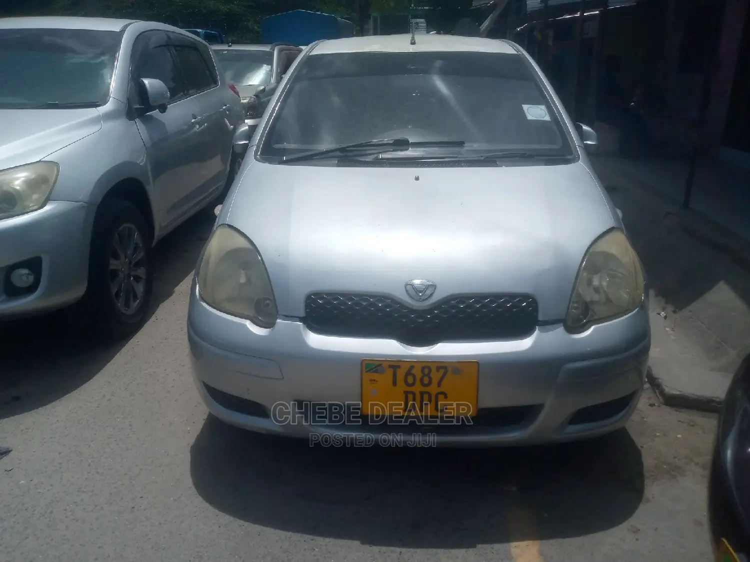 Toyota Vitz 1.0 FWD 3dr 2004 Silver