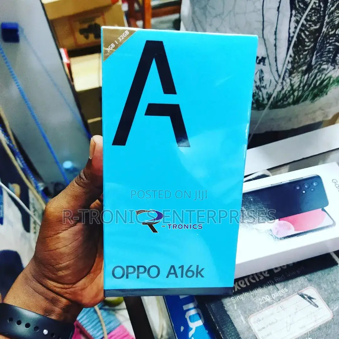 New Oppo A16K 32 GB Black