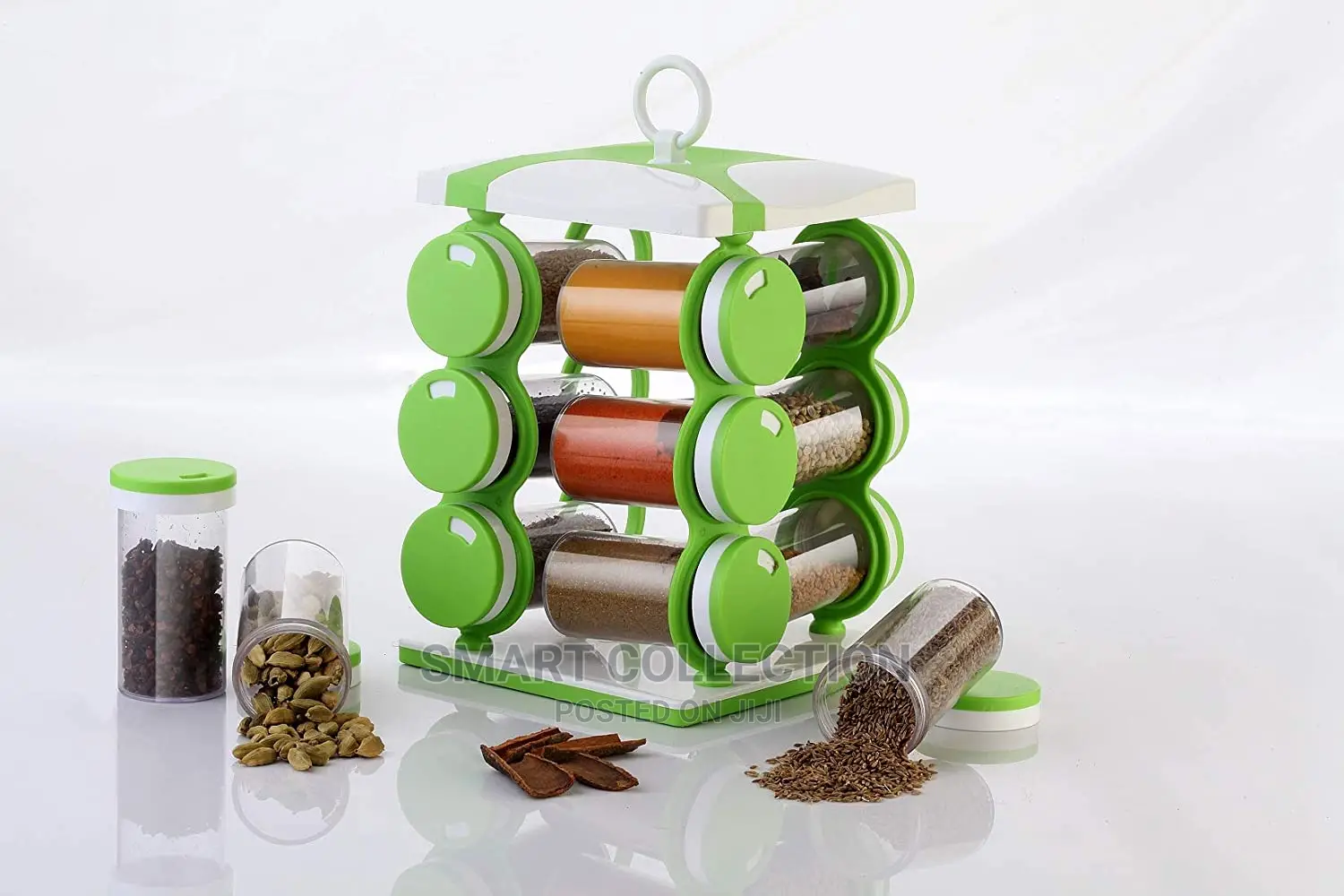 12 Pieces Spice Rack Containers Set