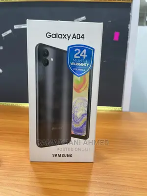 New Samsung Galaxy A04 64 GB Black
