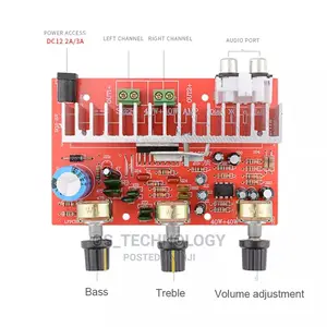 Original Digital Amplifier 80W (40W + 40W) TDA 7377 Dc