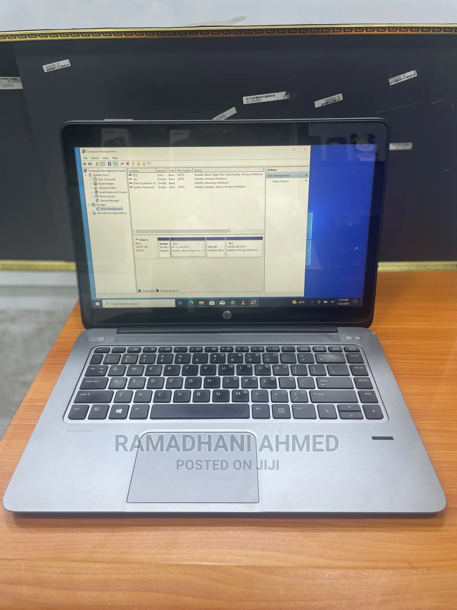 Laptop HP EliteBook Folio 1040 G2 8GB Intel Core I5 SSD 256GB
