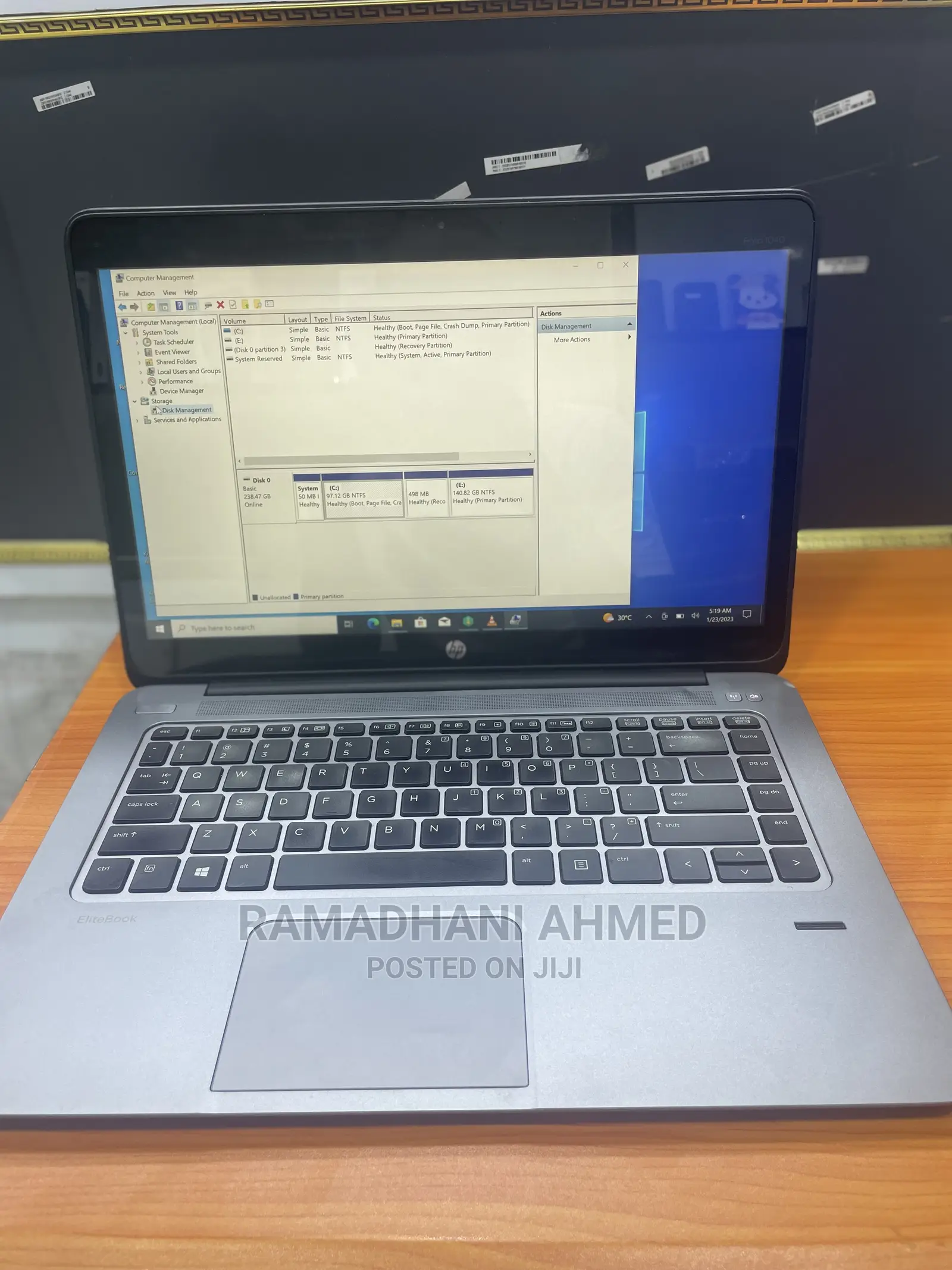 Laptop HP EliteBook Folio 1040 G2 8GB Intel Core I5 SSD 256GB