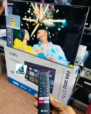 SPJ Smart Android 4K Tv 55 Inch With Bluetooth