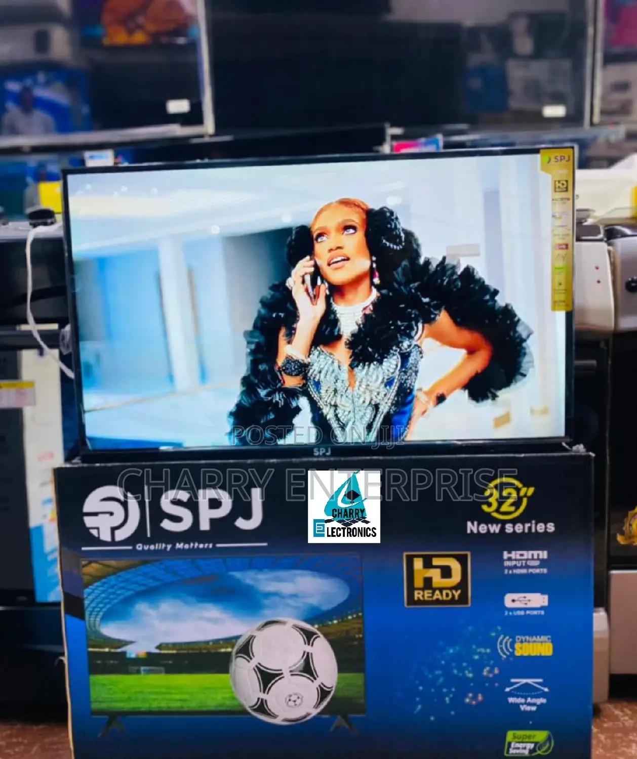 SPJ HD Tv FRAMELESS 32 Inch
