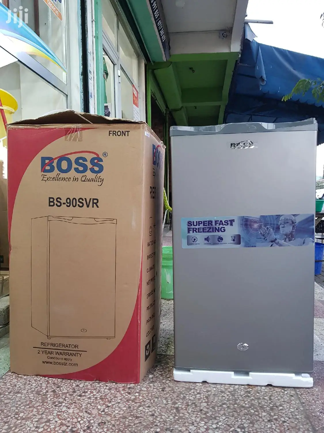 Boss Single Door Fridge 90L