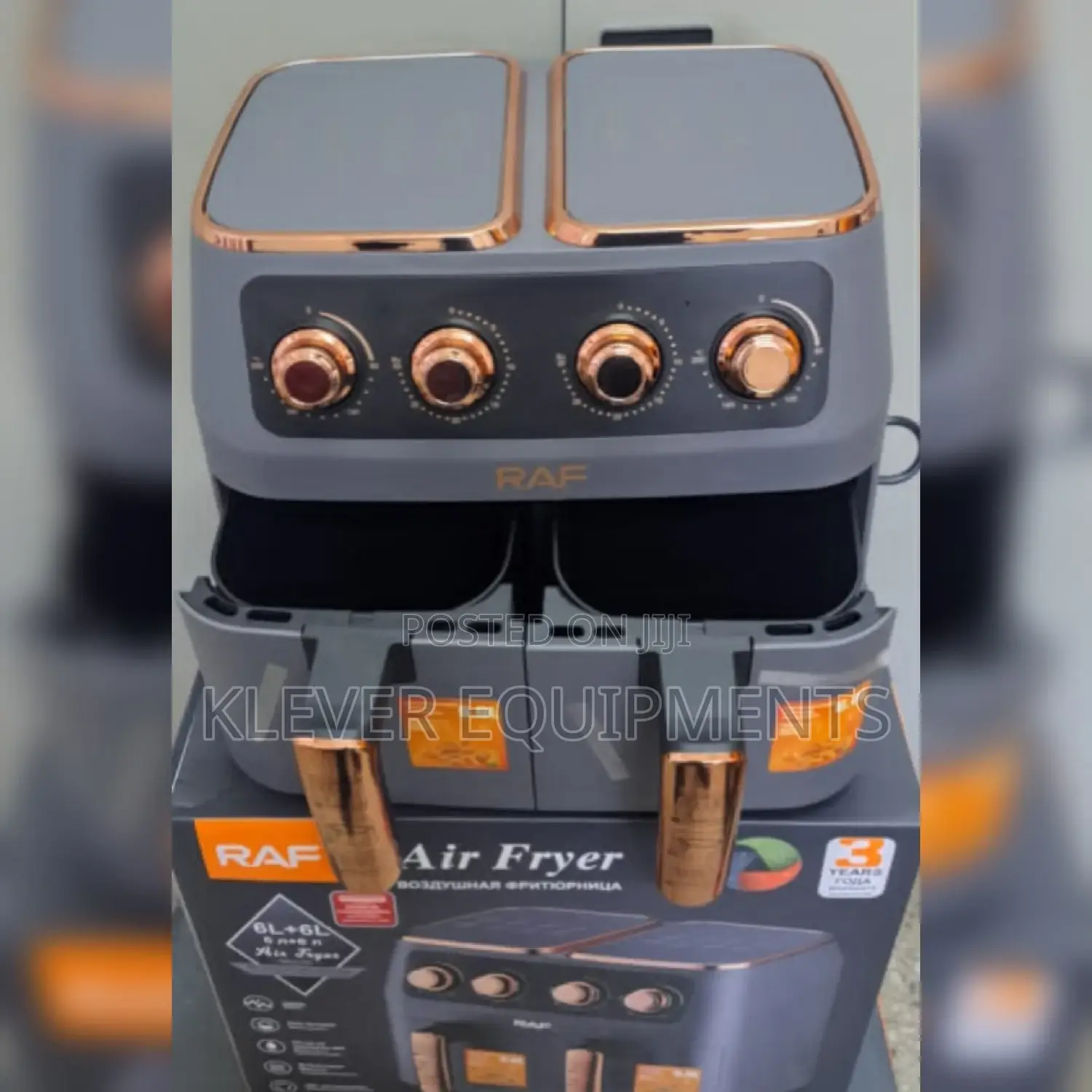 Raf Double Air Fryer