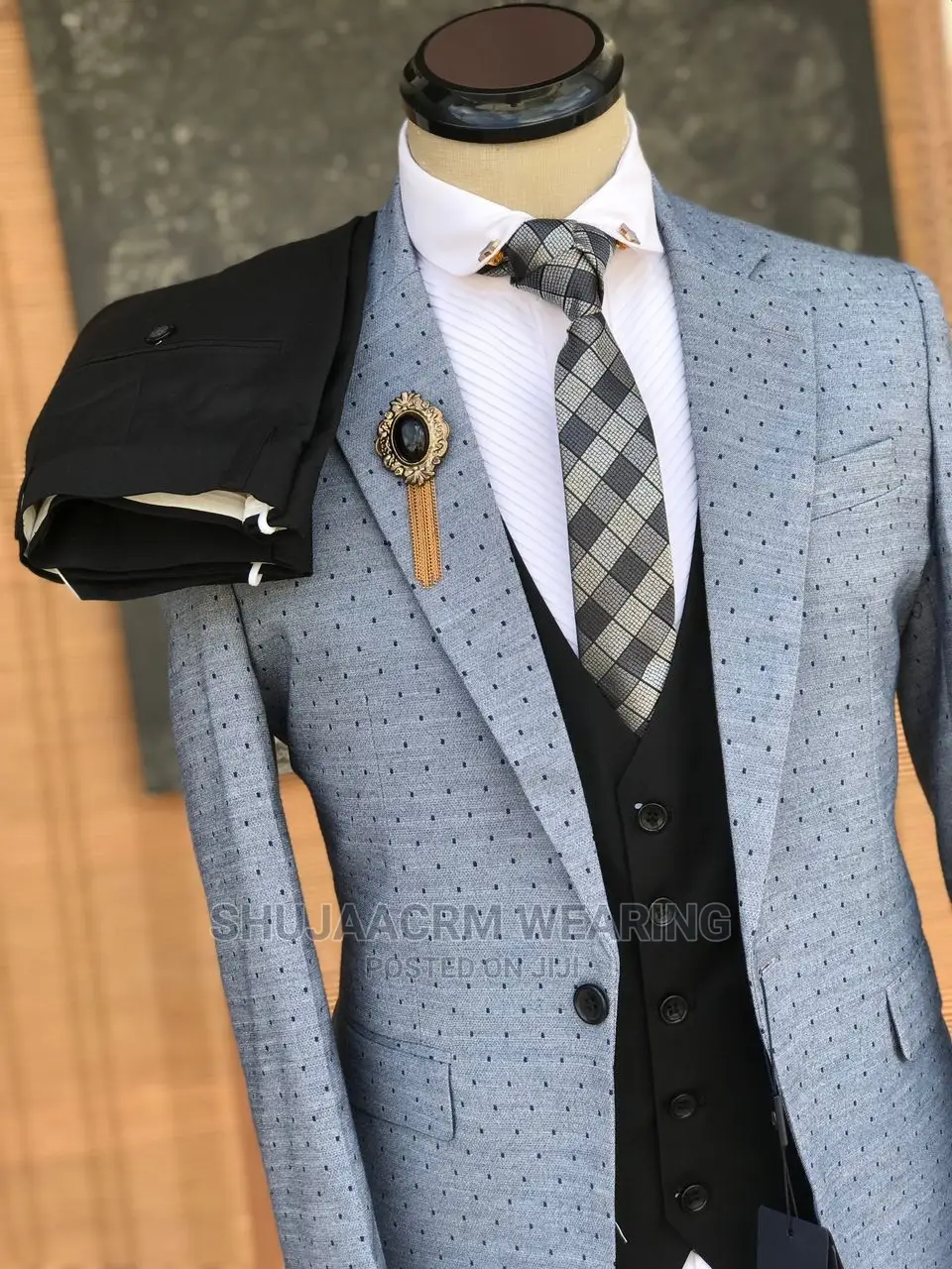 Dotted Mens Suits