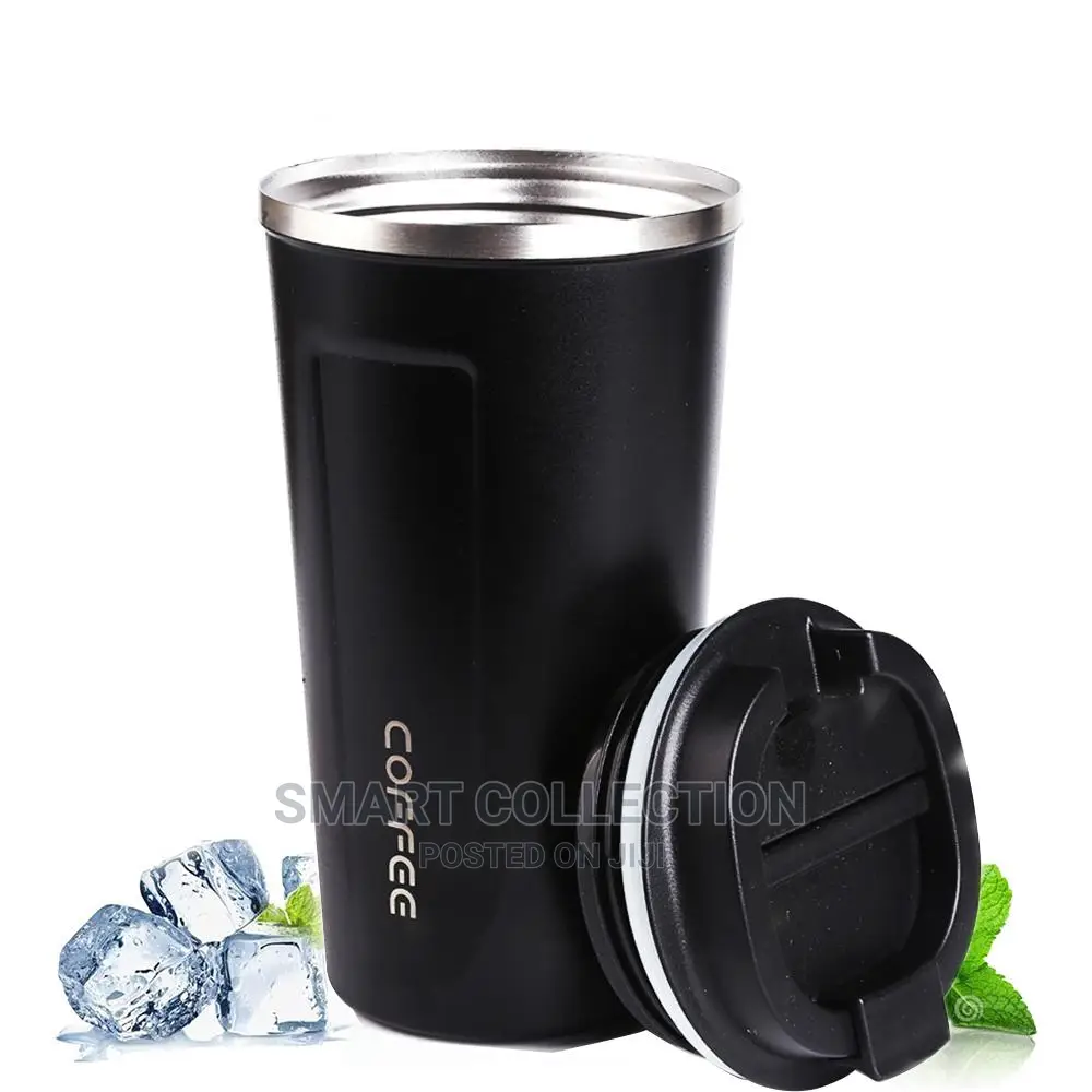 Vacuum Insulated Travel Coffee Mug Stainless Steel Hot/Cold