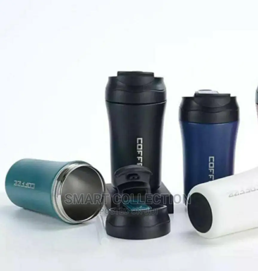 Vacuum Insulated Travel Coffee Mug Stainless Steel Hot/Cold