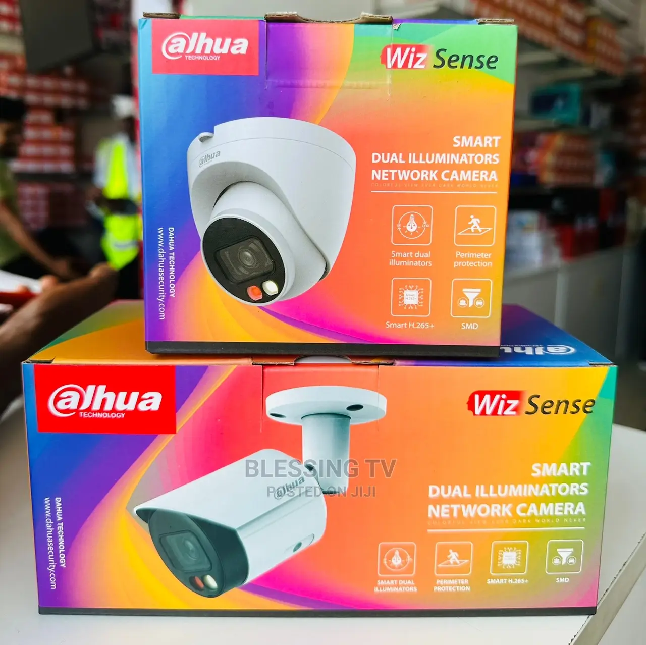 Dahua Dual Light 4mp IP Network Camera With Audio