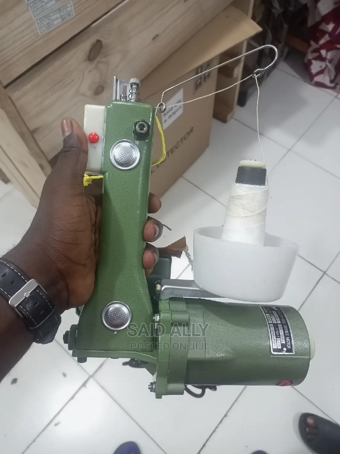 Portable Electric Bag Closer Machine