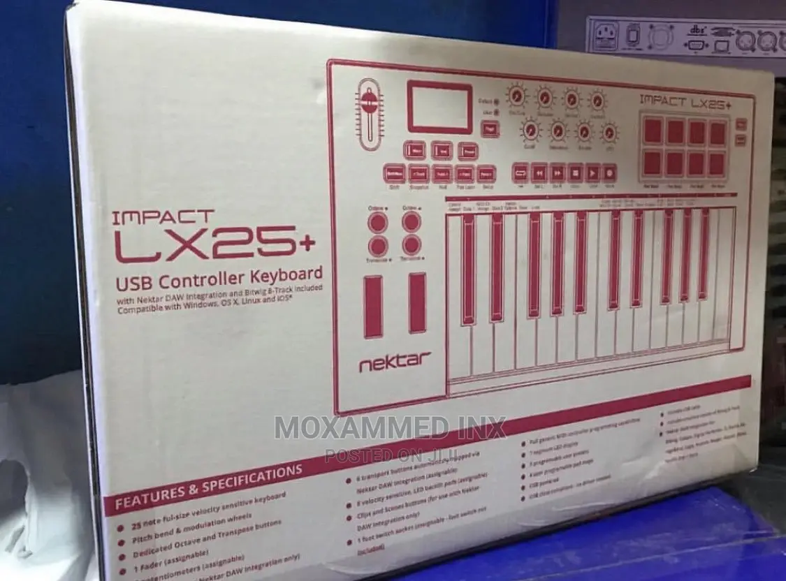 Nektar Impact LX25+